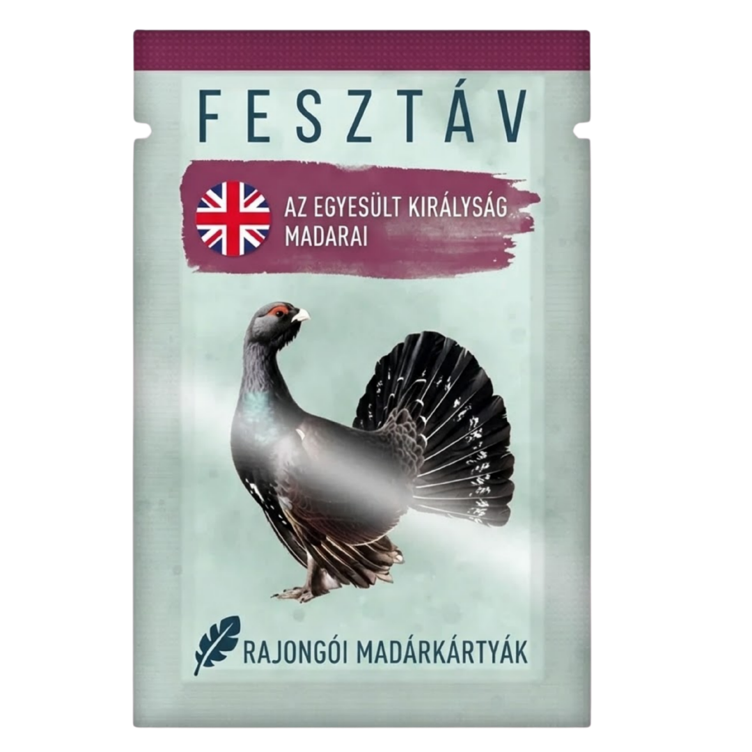 Fesztáv – Rajongói madárkártyapakli: Az Egyesült Királyság madarai