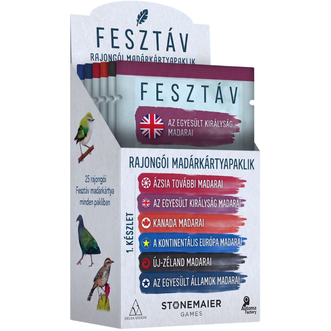 Fesztáv – Rajongói madárkártyapaklik: 1. szett