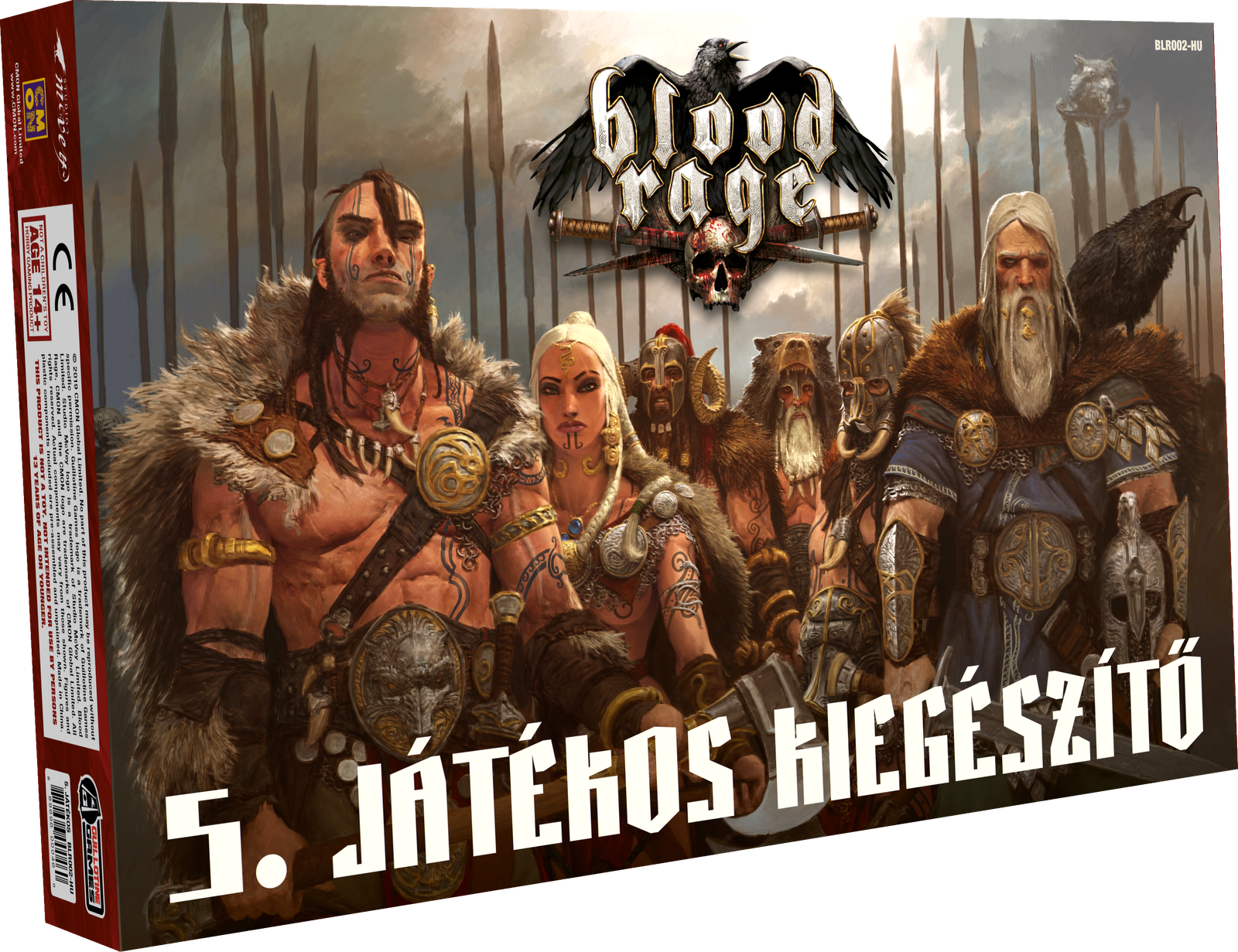 Blood Rage – 5 játékos kiegészítő (2022)