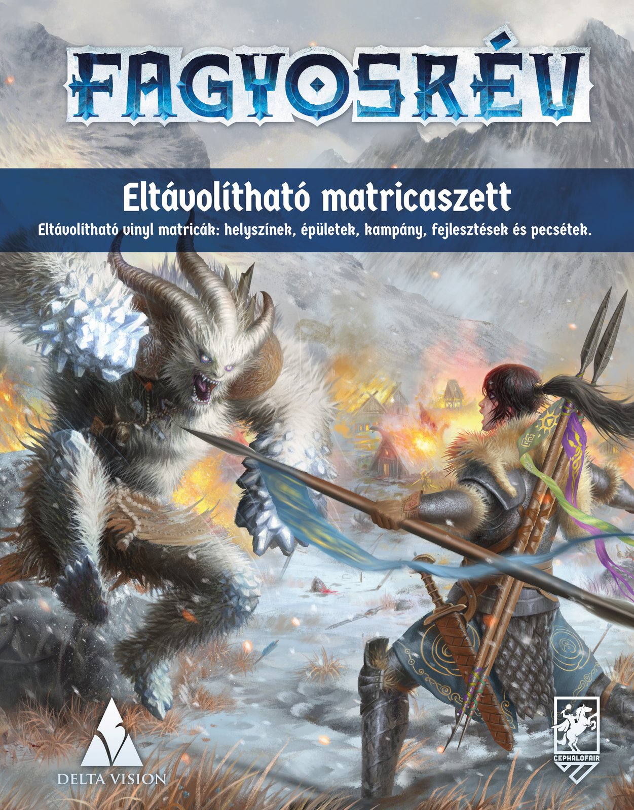 Fagyosrév – Eltávolítható matricaszett