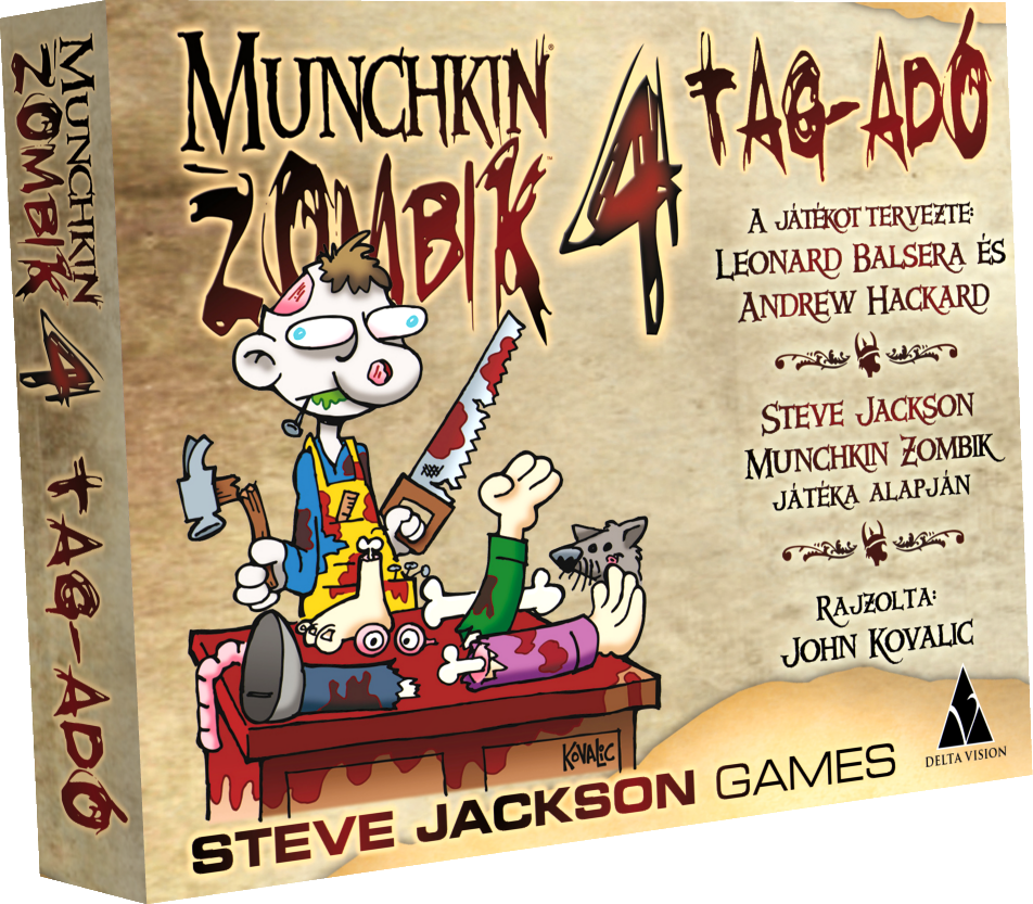 Munchkin – Zombik 4 – Tag-adó