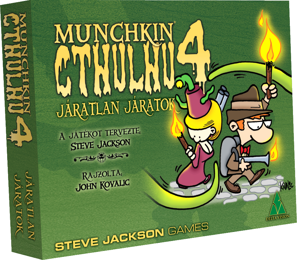 Munchkin – Cthulhu 4 – Járatlan járatok
