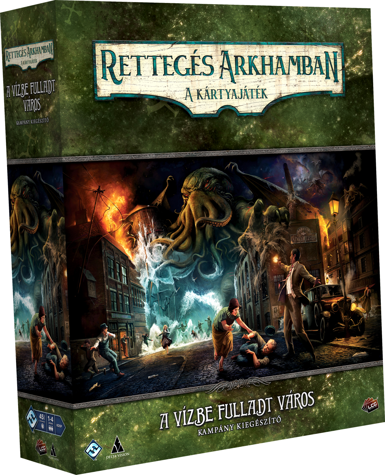 Rettegés Arkhamban – A kártyajáték: A vízbe fulladt város – Kampány kiegészítő