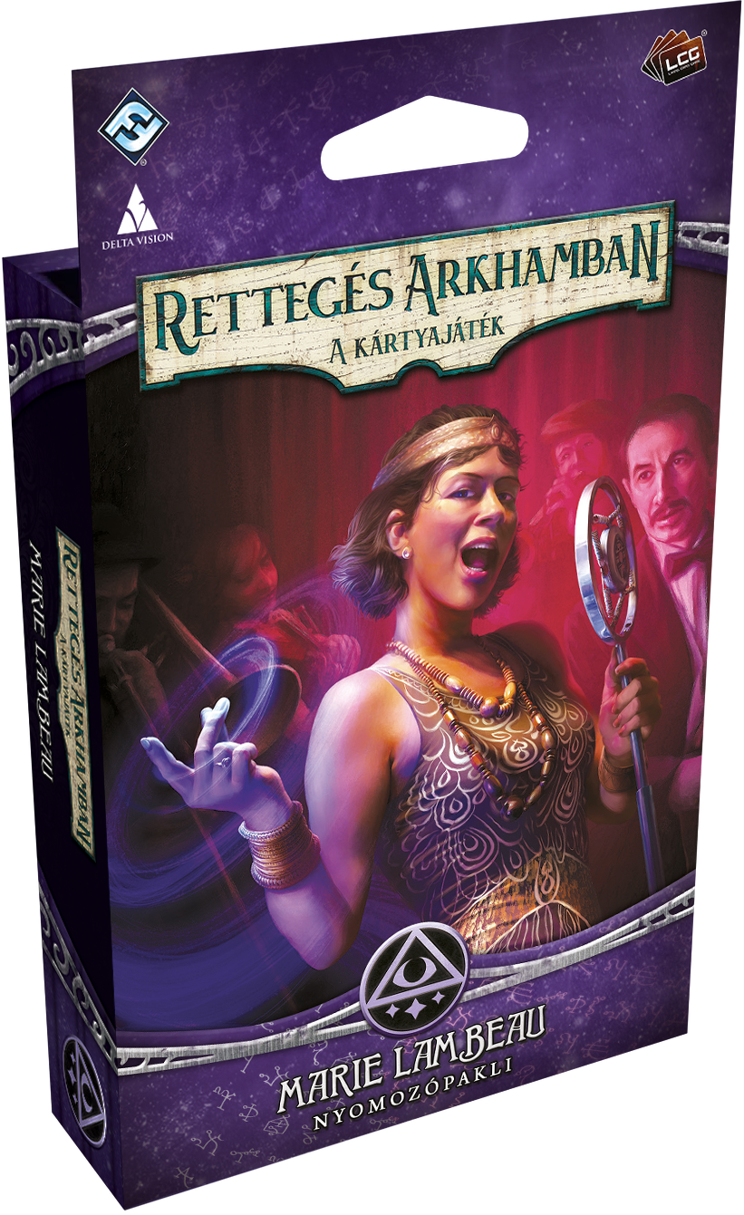 Rettegés Arkhamban – A kártyajáték – Marie Lambeau nyomozópakli