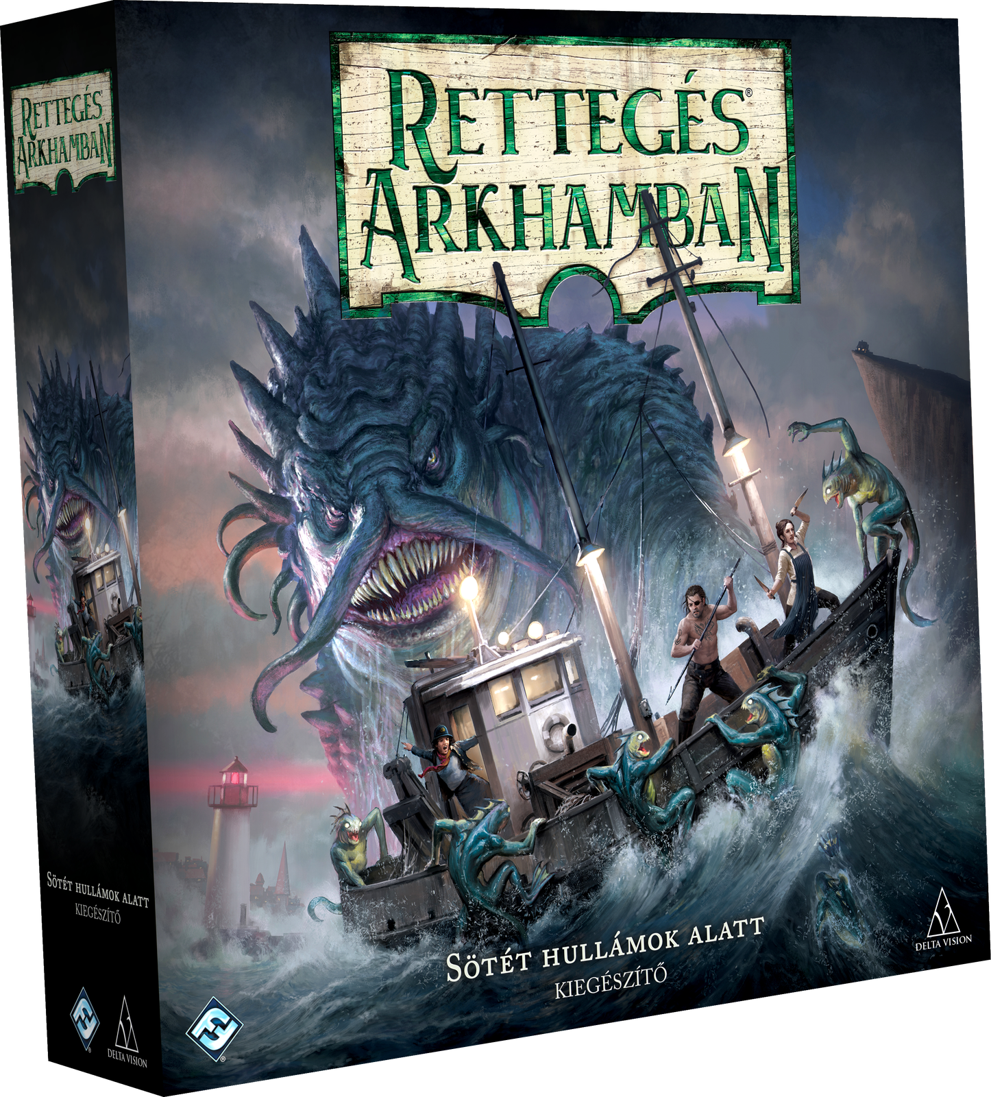 Rettegés arkhamban 3. kiadás - Sötét hullámok alatt kieg