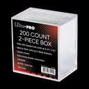 Ultra PRO Card Storage Boxes – átlátszó kártyatároló doboz, 200 db