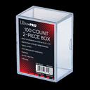 Ultra PRO Card Storage Box – átlátszó kártyatároló doboz, 2 db