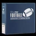 Ultra PRO Football Trading Card Album – futballkártya-album, kék