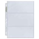Ultra PRO Platinum Series Pocket Pages – 3 zsebes lap, 100 db