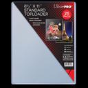 Ultra PRO TOPLOADER – átlátszó védőtok, 25 db