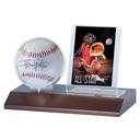 Ultra PRO Memorabilia Displays – baseball- és kártyatartó, sötét fa