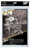 Ultra PRO Comic Bags – magazinméretű visszazárható tasak, 100 db