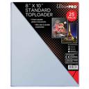 Ultra PRO TOPLOADER – 8 × 10 hüvelykes védőtok, 25 db