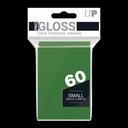 Ultra PRO PRO-Gloss Small DECK PROTECTOR – zöld kártyavédő tasak, 60 db