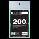 Ultra PRO PRO-Gloss Deck Protectors – standard kártyavédő tasak, 200 db