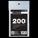Ultra PRO PRO-Gloss Deck Protector – standard kártyavédő tasak, 200 db