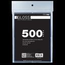 Ultra PRO PRO-Gloss Standard Deck Protectors – kék kártyavédő tasak, 500 db