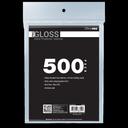 Ultra PRO PRO-Gloss Deck Protectors – átlátszó kártyavédő tasak, 500 db
