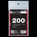 Ultra PRO PRO-Matte Deck Protectors – piros kártyavédő tasak, 200 db