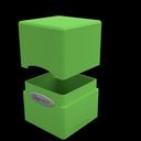 Ultra PRO Classic SATIN Cube – kártyatároló doboz, Lime Green