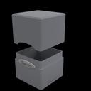 Ultra PRO Classic SATIN Cube – kártyatároló doboz, Smoke Grey