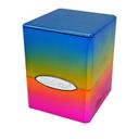 Ultra PRO Rainbow Satin Cube – kártyatároló doboz, 100+ kártyához