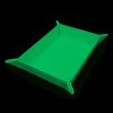 Ultra PRO Vivid Magnetic Folding Dice Tray – zöld dobótálca