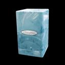 Ultra PRO Marble Satin Tower – kék-fehér paklitartó