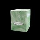 Ultra PRO Marble Satin Cube – kártyadoboz 100+ kártyához, limezöld/fehér