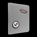 PATCHCRAFT Zippered 9-Pocket PRO-BINDER – szürke kártyaalbum